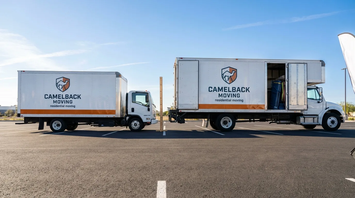 Moving truck size capacity guide in La Cygne